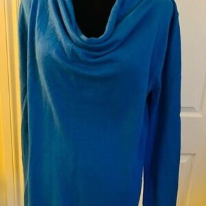 Trouvé Blue Cowl Neck Sweater